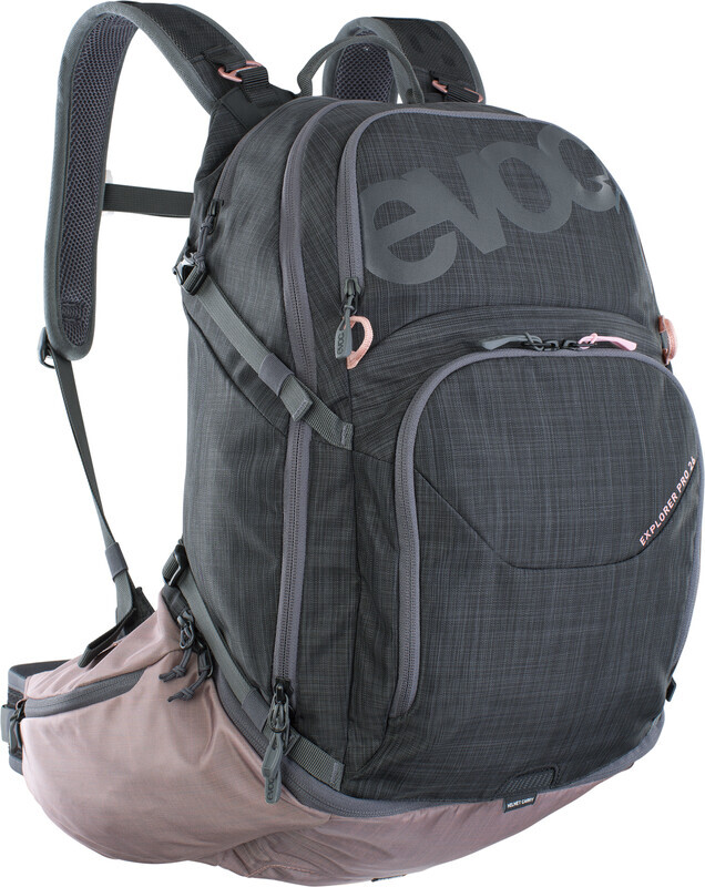 EVOC Explr Pro fietsrugzak 26l, carbon grey/dusty pink