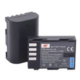 DSTE Electron DSTE 2-pack DMW-BLF19E DMW-BLF19 vervangende batterij batterij compatibel met Panasonic DMC-GH3 DMC-GH4 DC-GH5