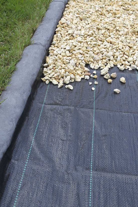 Nature anti worteldoek gronddoek zwart 25 x 2.10 m 100 g/mÂ