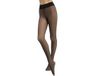 DIM Dames fleece panty effet transparent Thermal 80D zwart Maat 3/4