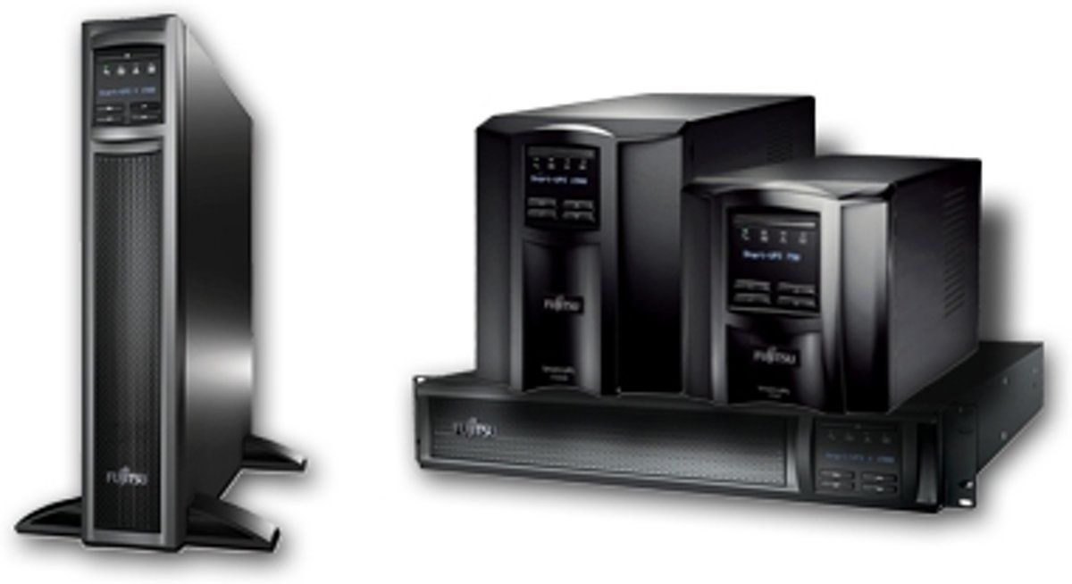 Fujitsu S26361-F4542-L150 UPS 1500VA 8 AC-uitgangen Zwart