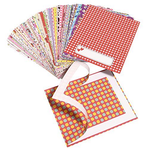 Zink Kleurrijke, grappige en decoratieve borduurstickers voor 10 x 15 cm grote fotopapier punten.