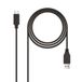 USB 3.1 Gen 2 kabel, 10 Gbit/s, 3 A, USB-C naar USB-A, 1,5 m