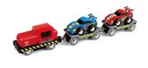Hape E3735 Raceauto Transporter Spoorweg Motor - Houten Trein Track Accessoires