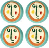 Serax - Ottolenghi Feast - Bord XS - Mix - 16 cm - 4 pièces
