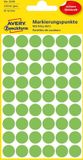 Avery Zweckform Etiketten 3149 Rond 12mm Lichtgroen 270 stuks