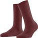FALKE Brick Wall eenkleurig alpaca wol sokken dames bruin - maat 35-38