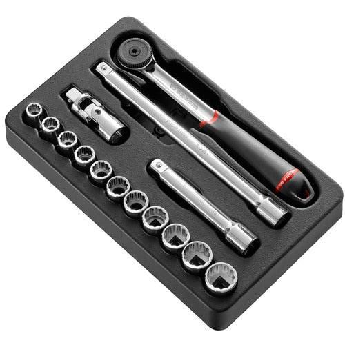 Facom Module van Torx® doppen en sleutels - 24 stuks - MOD.TX1A