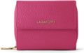 Lazarotti Bologna Leather Wallet With 8 Card Slots Hot Pink
