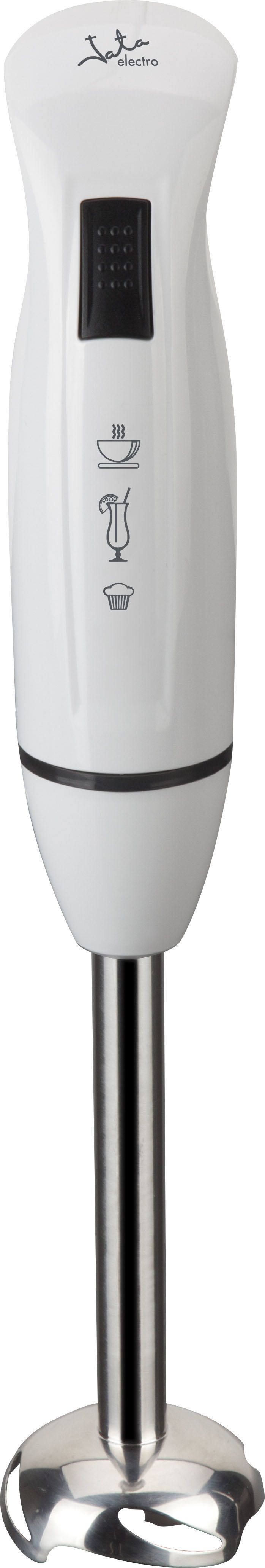 JATA BT126 Staafmixer - 400W - Roestvrijstaal/Wit