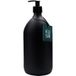 Schwarze Pumpflasche