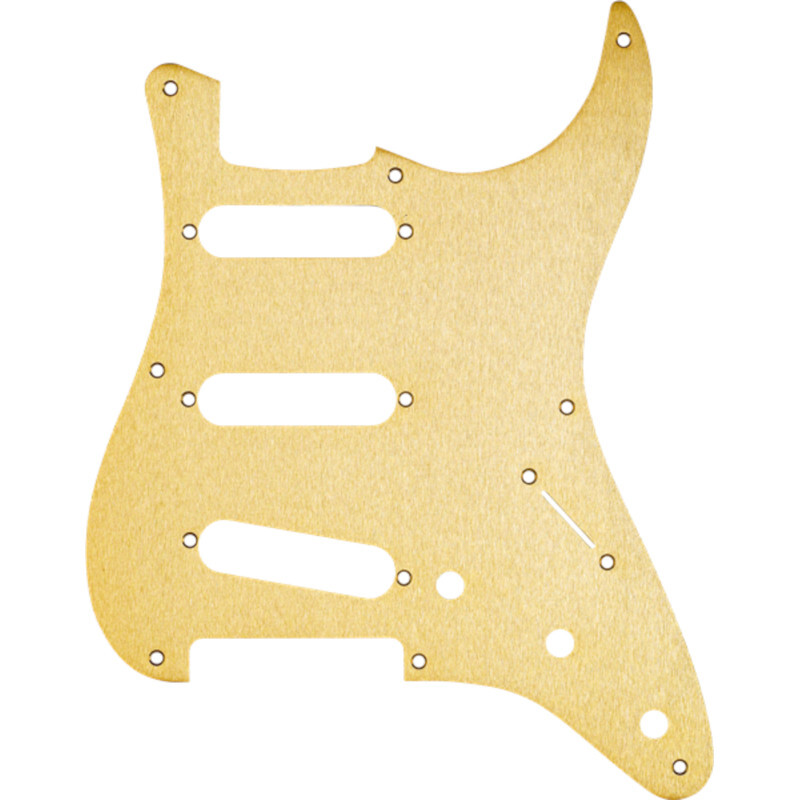 Fender 8-hole ‘50s Vintage Stratocaster Pickguard Gold Anodized