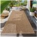 Teppium Tapis intérieur et extérieur, robuste, résistant aux intempéries et facile d'entretien, aspect jute naturel, idéal pour salon, cuisine, terrasse, jardin et balcon, 80 x 150 cm