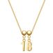Glanzstücke München Set (Ketting + Betoveren) - 925 zilver, geel goud, Vrouwen