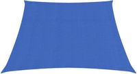 vidaXL Zonnezeil 160 g/m² 3/4x2 m HDPE Blauw