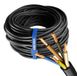 Câble en caoutchouc H07RN-F, OnPd, 5x2,5mm², conducteur en cuivre tressé, 20 mètres
