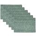 Sweet Home Collection Trends Two Tone 100% Katoen Geweven Placemat, 10"x19"