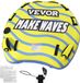 VEVOR Bootsleepbuis, Opblaasbare Sleepbuis voor 1-3 Rijders Met Bumpervinnen, 510 Lbs Watersportsleepbuizen voor Het Trekken Van Boten, Volledige Nylon Hoes