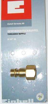 Einhell 4139640 - Waterslangkoppeling - 17 cm