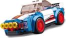 Sluban Auto Rally Junior 138-delig Blauw/wit/rood