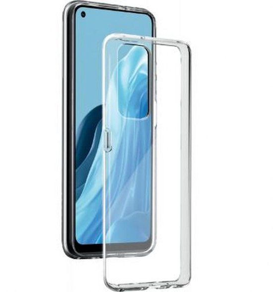 Bigben Connected, Hoesje geschikt voor Oppo Reno 8 Lite - Flexibel & Dun, Transparant