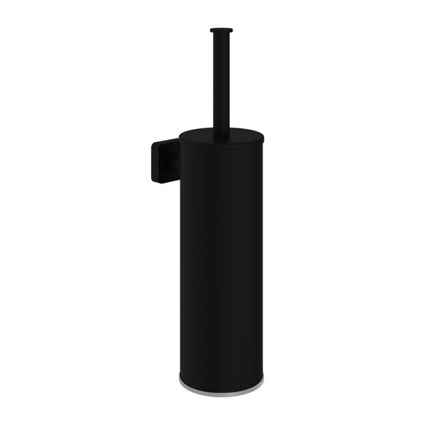 hotbath Gal WC-borstelgarnituur wandmodel Mat Zwart GLA11BL