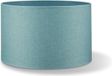 Home Sweet Home Abat-jour toile 40 - bleu pétrole - E27 - Métal