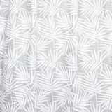 Gedy Gordijn, 120 x 200 cm, palm, wit-grijs