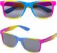 Widmann Regenboog Retro Thema Fun Party Verkleed Bril/Zonnebril Volwassenen