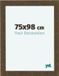 yd. Cadre photo 75x98 cm Or Antique MDF Como