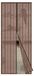 Moustiquaire magnétique pour porte-balcon 70 x 210 cm