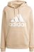 adidas Essentials Big Logo Regular Fleece Hoodie Beige Dames - Maat M