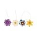 Feutrine Suspension de Pâques, feutrine, fleurs, lot de 4