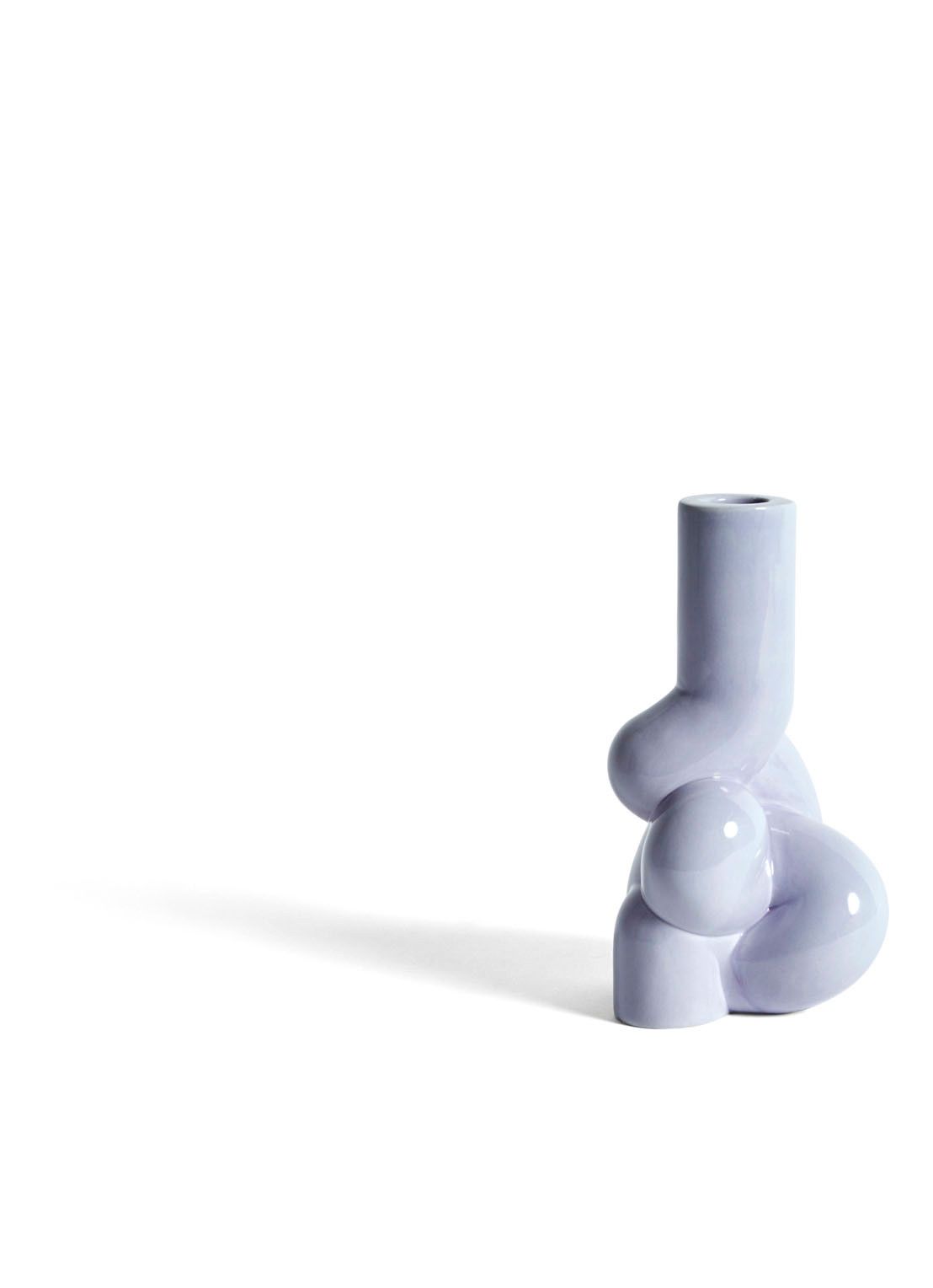 Hay, Hay W&S Candeholder Soft kandelaar 18 cm - Paars