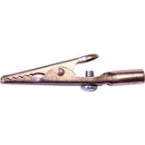 Mueller Electric BU-60CS Pince crocodile Cuivre Plage de serrage (max.): 7.90 mm Longueur: 50 mm 1 pièce