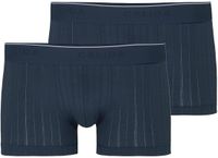 CALIDA Boxershorts Pure & Style 2P Set van 2 - Donkerblauw - Gestreept - Katoen/Elastaan - XXL