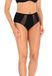 Teyli damesslip tailleslip katoen hoge taille, zwart, L