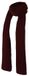 Morethansocks - Sjaal dames - Ribbed - One Size - Burgundy