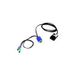 IBM Lange KVM-conversieoptie - toetsenbord/video/muis (KVM-adapter - 1,5 m)
