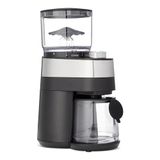 Amazon Basics elektrische koffiemolen met 30 maalinstellingen voor Franse pers, filterkoffie en espresso, zwart