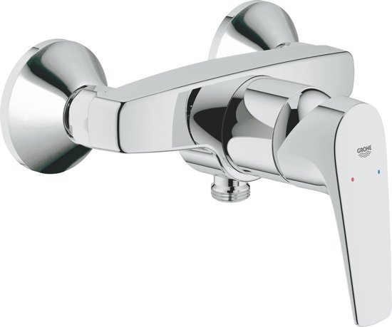 GROHE BauFlow douchemengkraan - 15cm hartafstand - Chroom - 23755000 chroom