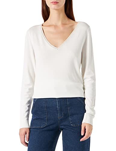 Naf Naf Maurizio ML Women's Sweater, ECRU, XL