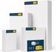 Artina 28-delige set canvaspanelen schilderskarton 3mm, 7x 13x18/20x20/24x30/30x40cm canvaspanelen, 100% katoen, 3x gegrond, 280g/m²