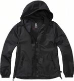 Brandit Veste coupe-vent zippée sur le devant - XL - Noir