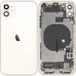 Apple iPhone 11 Batterijklep, Met Middenbehuizing, Complete Onderdelen, Wit, Premium Swap