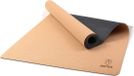 Unyqoos® Tapis de yoga en liège et caoutchouc