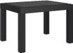 vidaXL Tuintafel 59x47x40 cm PP Antracietkleurig