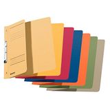 Leitz Sleufnietmachine (1/2 vooromslag, A4, commercieel nieten, manillakarton, assorti) 5 stuks