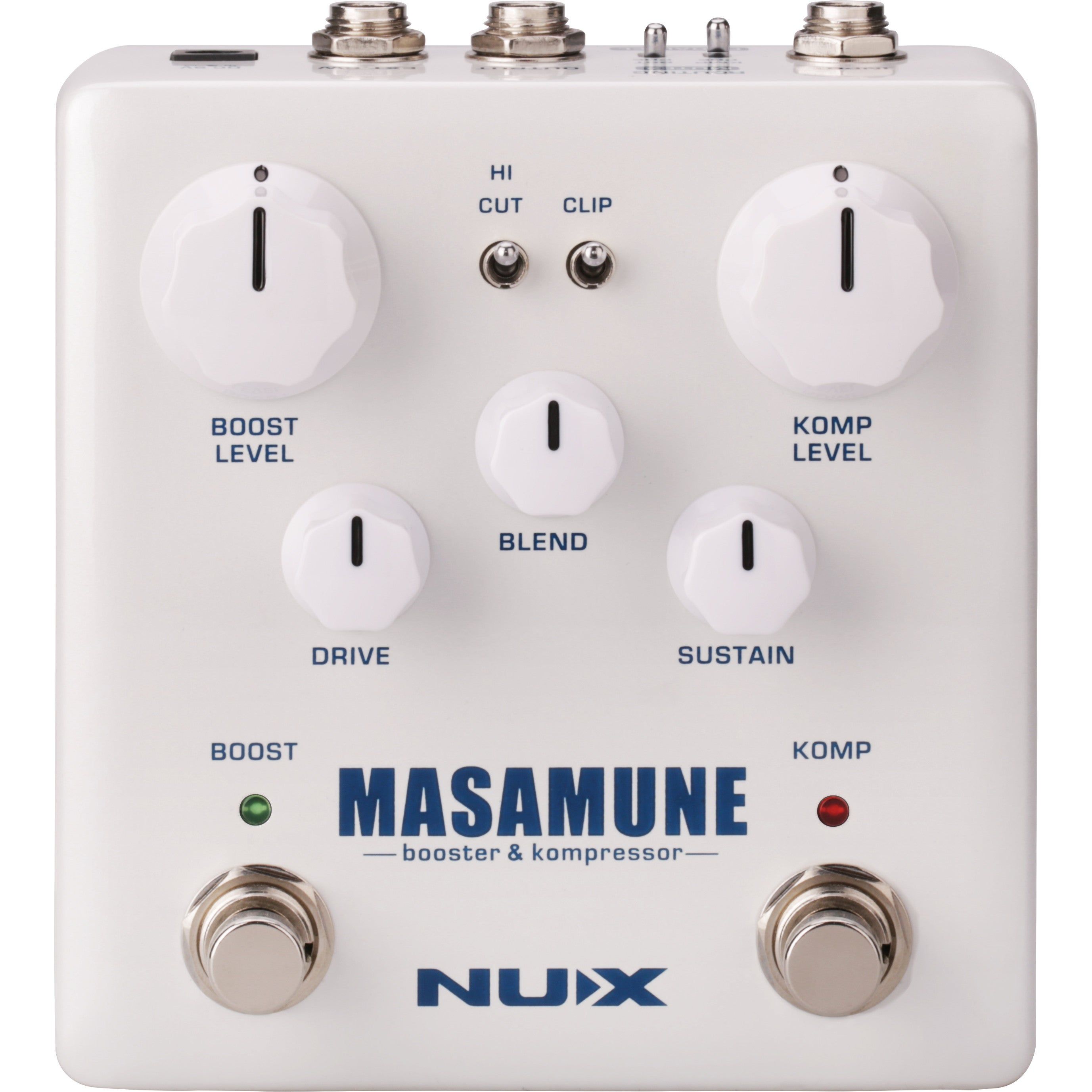 NUX NBK-5 Masamune Booster & Compressor Effect Pedal