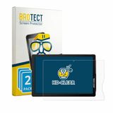 BROTECT - Screenprotector voor Sunmi CPad Pay - Folie Beschermfolie transparant 2 Stuks